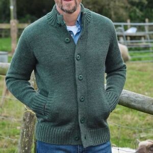 WOOLOVERS 100% pure British wool cardigan